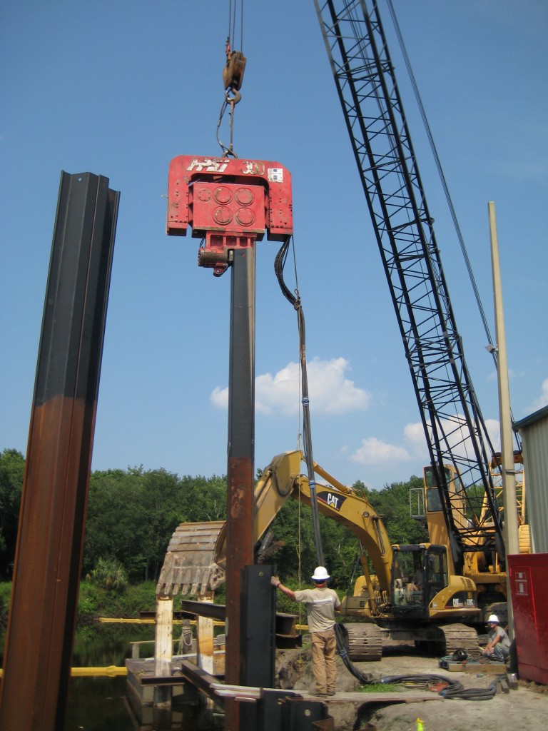 Sheet Pile Driving – Farrell Marine